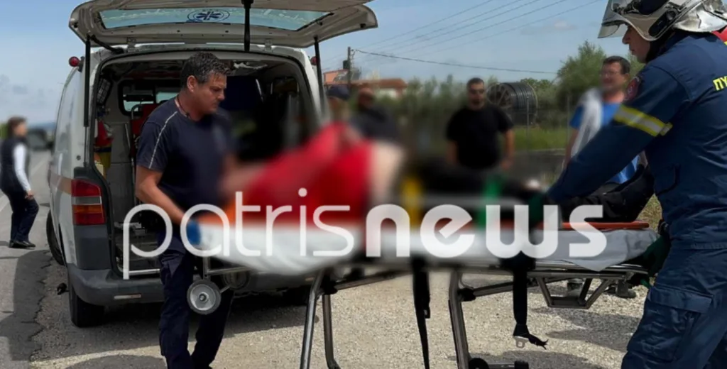 Τρεις τραυματίες σε σοβαρό τροχαίο στον Πύργο – Μετωπική σύγκρουση και παράσυρση δικύκλου ΦΩΤΟ