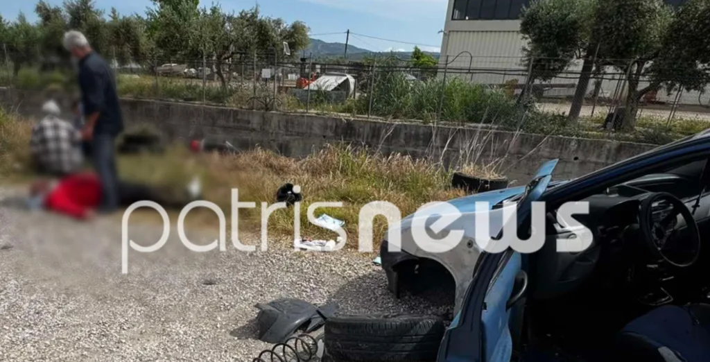 Τρεις τραυματίες σε σοβαρό τροχαίο στον Πύργο – Μετωπική σύγκρουση και παράσυρση δικύκλου ΦΩΤΟ