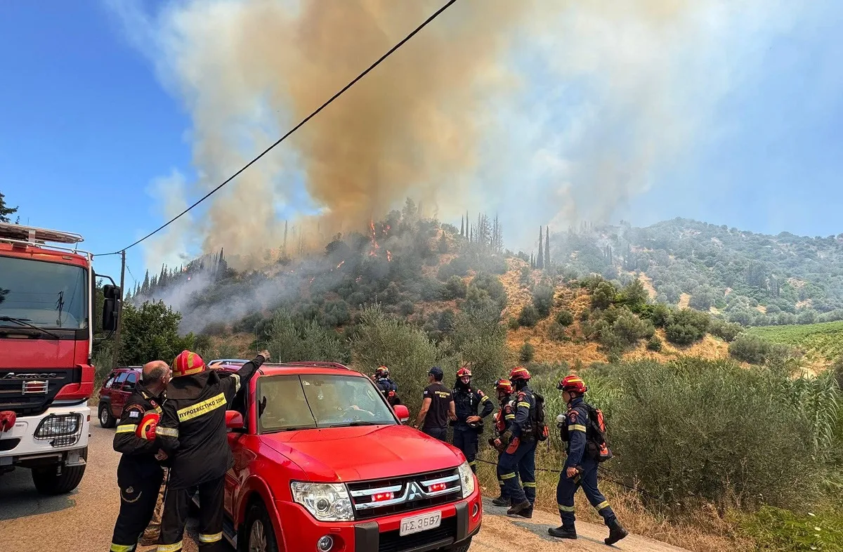 Κίνδυνος πυρκαγιάς: Πολύ υψηλός σήμερα για 11 περιοχές, ανάμεσα τους η Δυτική Ελλάδα