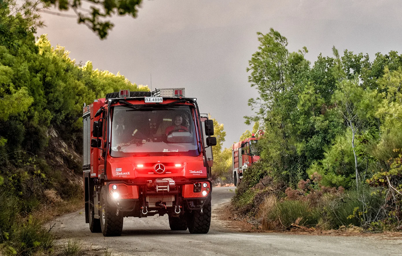 Σε κατηγορία πολύ υψηλού κινδύνου για πυρκαγιά τη Δευτέρα Αχαϊα και Ηλεία