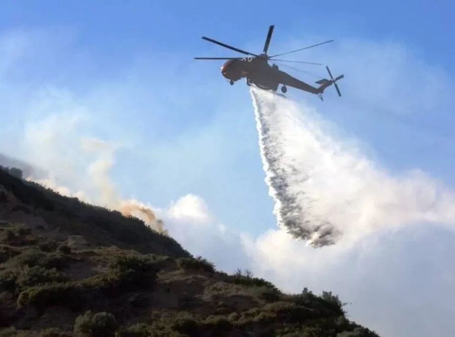 Πυρκαγιά σε αγροτοδασική έκταση στο Ξηροχώρι Ηλείας – Ισχυρές δυνάμεις στο σημείο