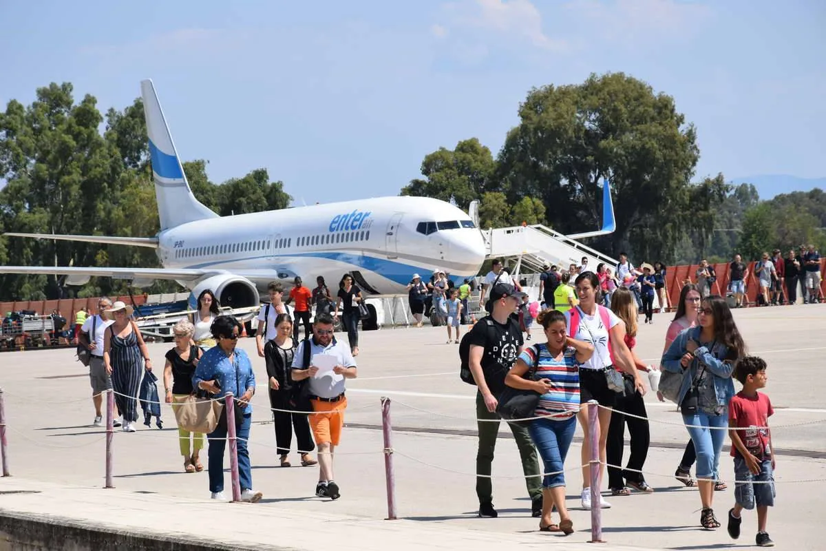 Αεροδρόμιο Αράξου: Αύξηση 13% στις αφίξεις, τα νησιά του Ιονίου «πρωταγωνιστές» στον τουρισμό το 2025