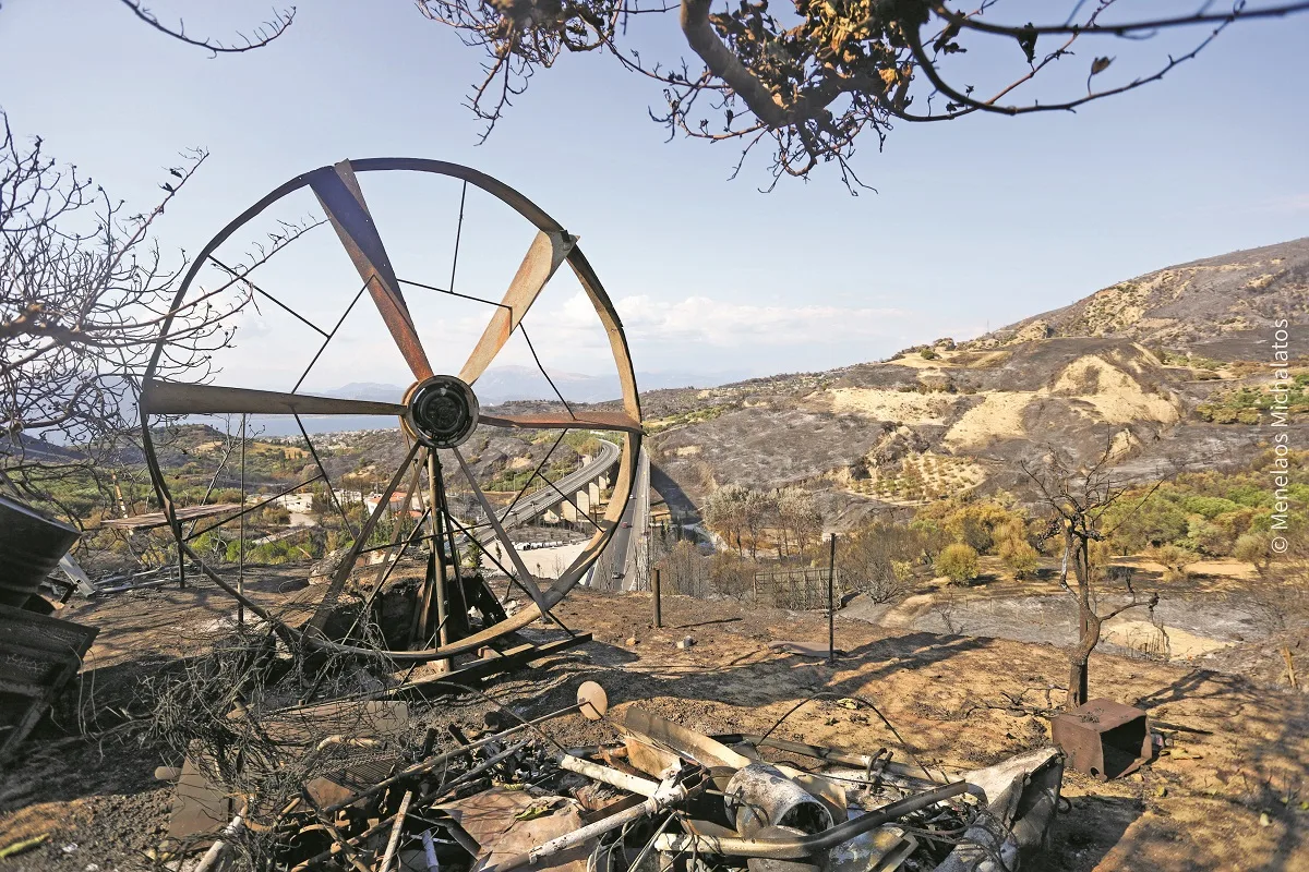 Δυτική Ελλάδα: 41 εκατ. ευρώ για 20 έργα αποκατάστασης μετά τις φωτιές σε Αχαΐα, Αιτωλοακαρνανία και Ηλεία