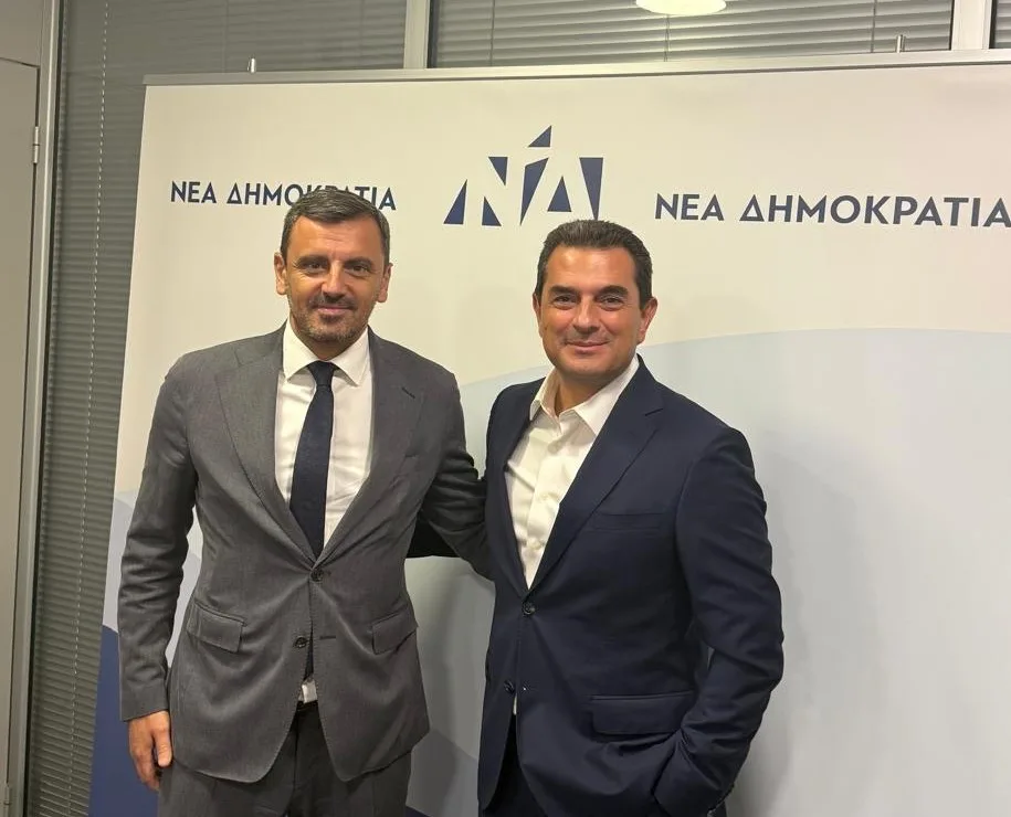 Συνάντηση του Αν. Νικολακόπουλου με τον Κ. Σκρέκα