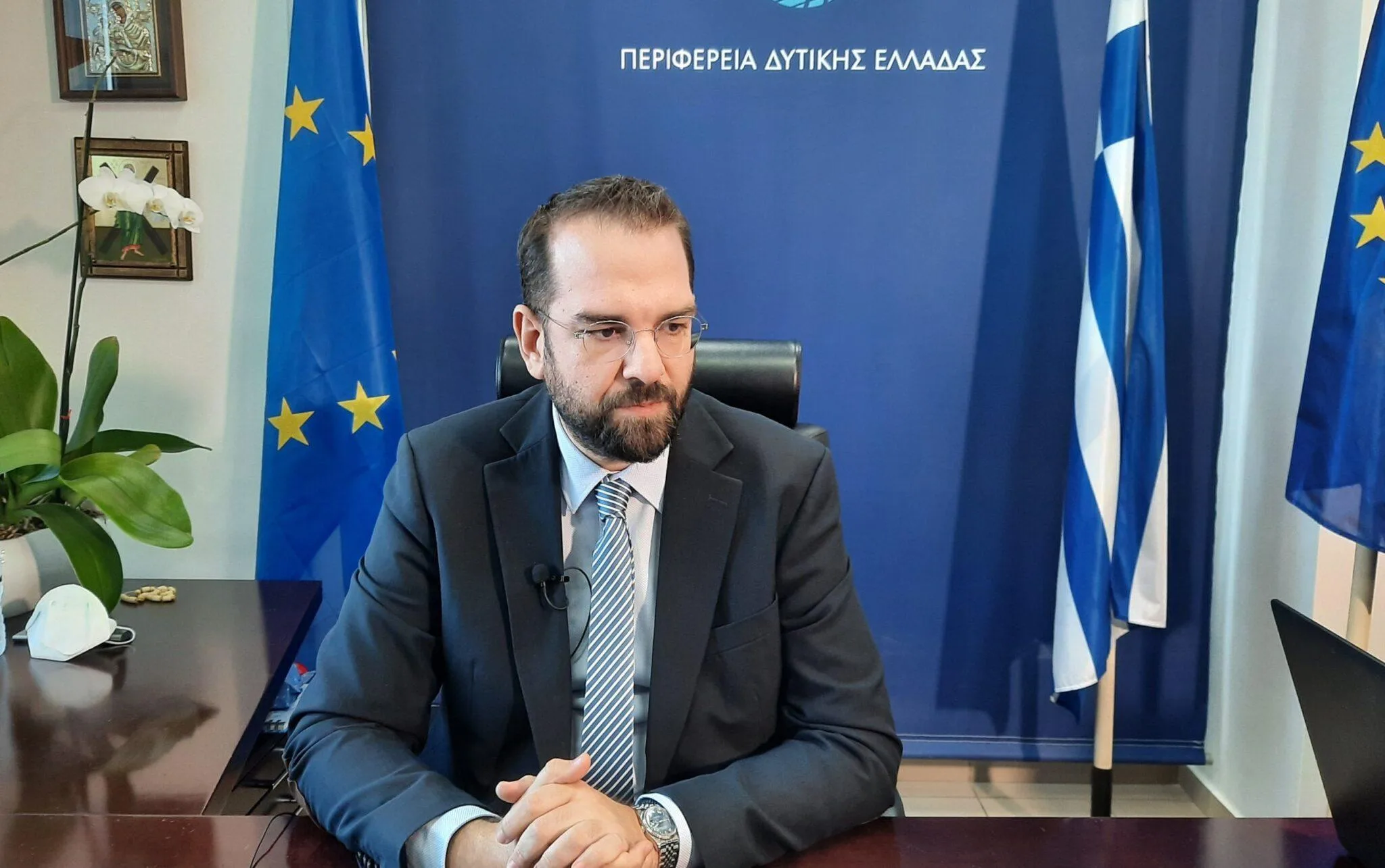 Στις Βρυξέλλες ο Περιφερειάρχης Δυτικής Ελλάδας, Νεκτάριος Φαρμάκης