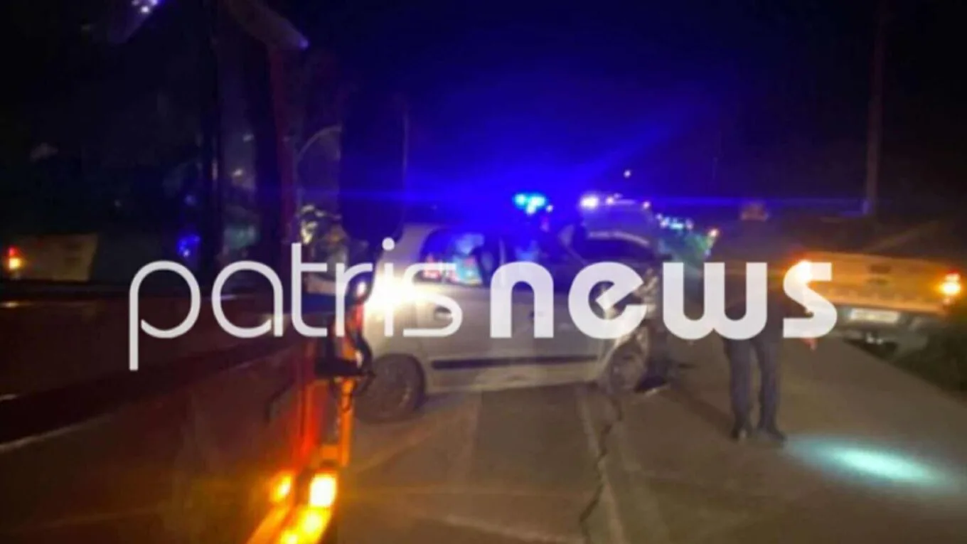 Ηλεία: Σφοδρή μετωπική σύγκρουση σε τροχαίο