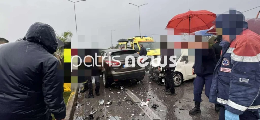 Καραμπόλα στην Πατρών–Πύργου με επτά τραυματίες - Ένα μωρό ανάμεσα στους επιβάτες ΦΩΤΟ-ΒΙΝΤΕΟ Καραμπόλα στην Πατρών–Πύργου με επτά τραυματίες - Ένα μωρό ανάμεσα στους επιβάτες ΦΩΤΟ-ΒΙΝΤΕΟ