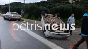 Ανεμοστρόβιλος σήκωσε στον αέρα ΙΧ, εικόνες τρόμου στο Γιαννιτσοχώρι Ηλείας, ΦΩΤΟ, ΒΙΝΤΕΟ