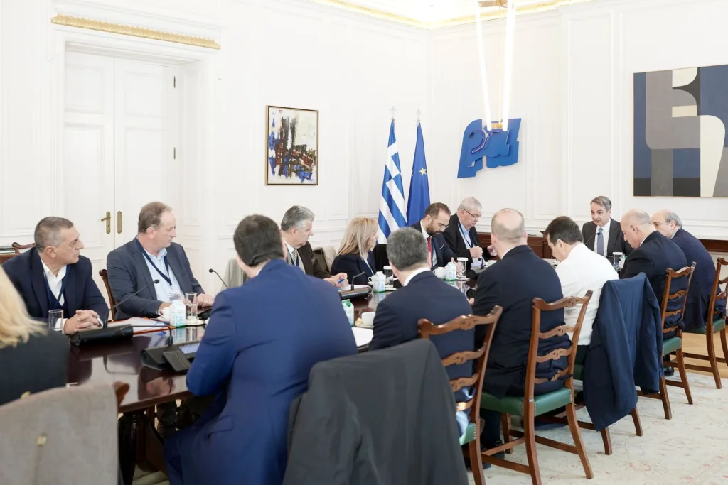 Ο Ν. Φαρμάκης στο Μαξίμου: «Ή τώρα ή ποτέ για την εκρίζωση της ευλογιάς των αιγοπροβάτων»