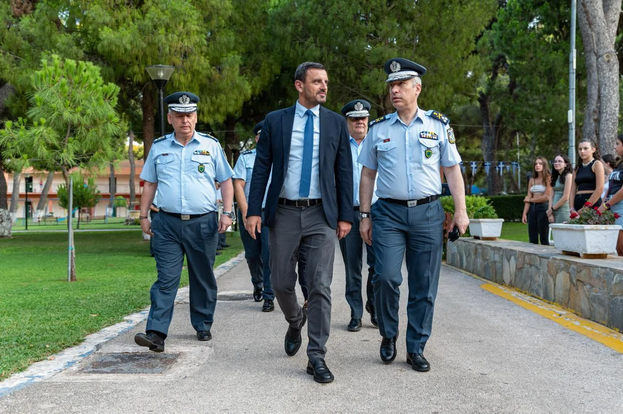 Νικολακόπουλος: Νέα ενίσχυση της ΕΛ.ΑΣ. στην Ηλεία, 28 δόκιμοι αστυνομικοί