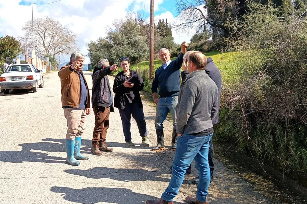 Σε κατάσταση συναγερμού ο Δήμος Ήλιδας για τις εκτεταμένες κατολισθήσεις στην Πηνεία