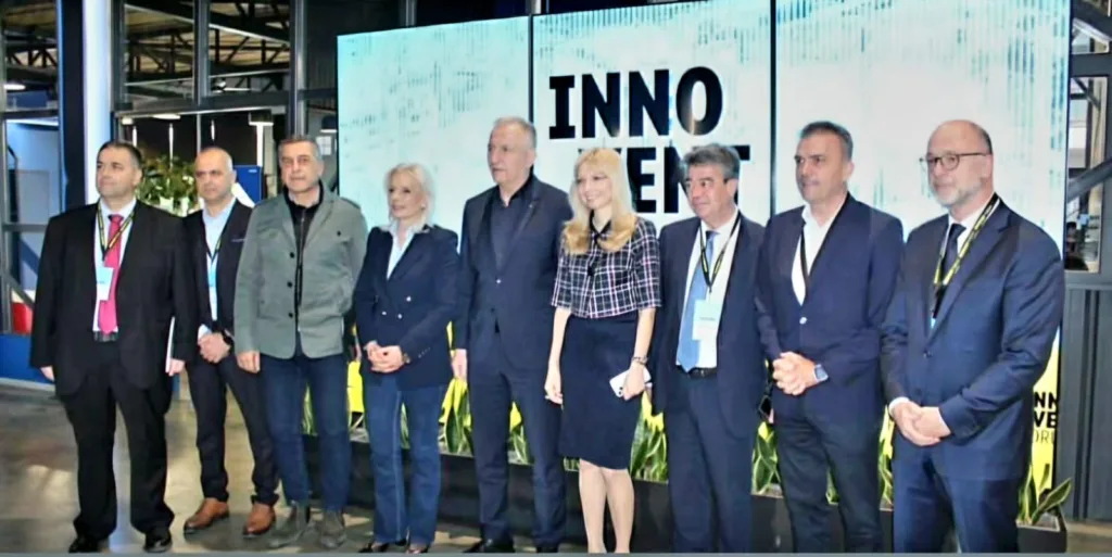 Ο αντιπεριφερειάρχης Επιχειρηματικότητας, Έρευνας και Καινοτομίας Τάκης Παπαδόπουλος στο Innovent Forum 2026