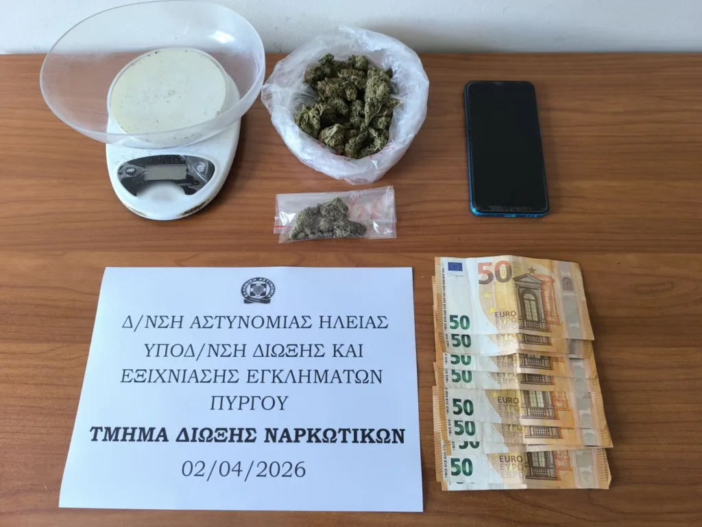 Ζαχάρω: Έφοδος σε σπίτι στα Μακρίσια και σύλληψη για ναρκωτικά – Τι βρήκαν οι αστυνομικοί ΦΩΤΟ
